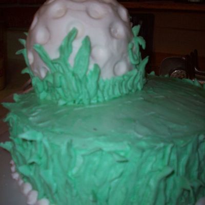 Groom Cake - Golf!