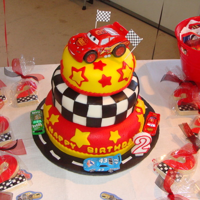 Cars Birthday Cake
