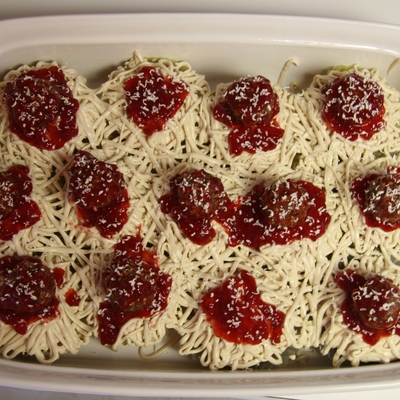 Spaghetti Cupcakes