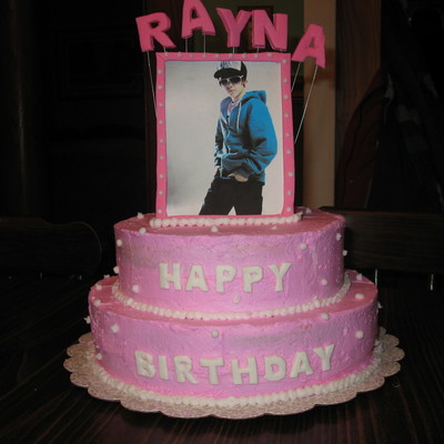 Justin Bieber Cake