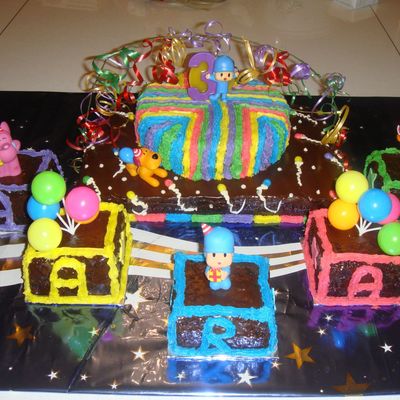 Pocoyo Cake