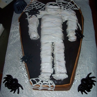 Mummy In A Casket
