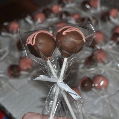 Chocolate Cake Balls For Valentine Day