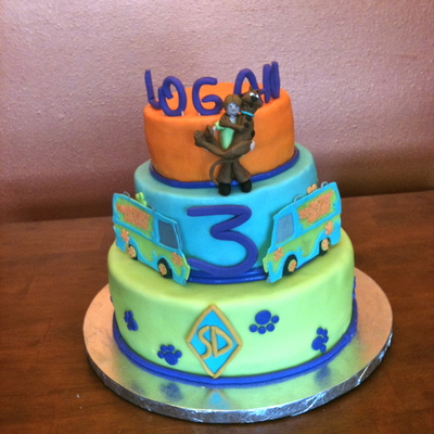 Scooby Doo Birthday Cake