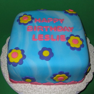 Simple Birthday Cake For A Friend