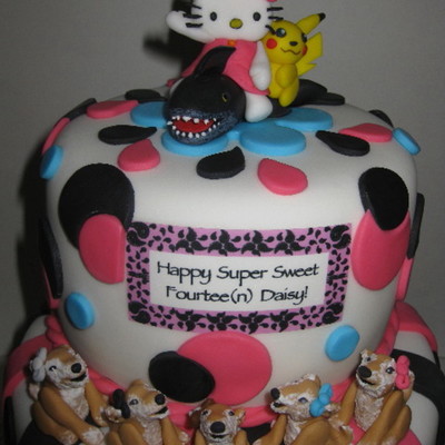 Multi Themed Birthday Cake