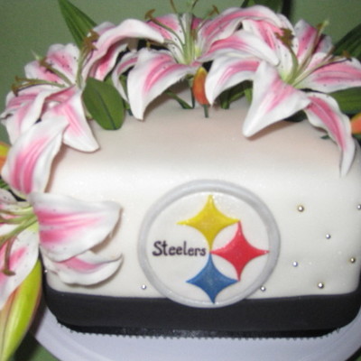 Pittsburgh Steelers Wedding Cake