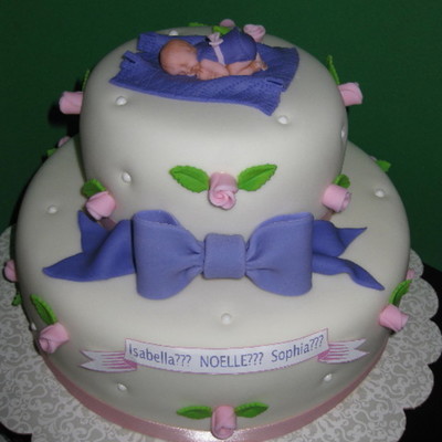 Sweet Baby Shower Cake