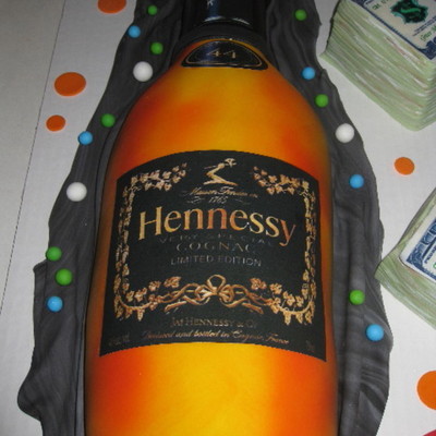Hennessy Grooms Cake