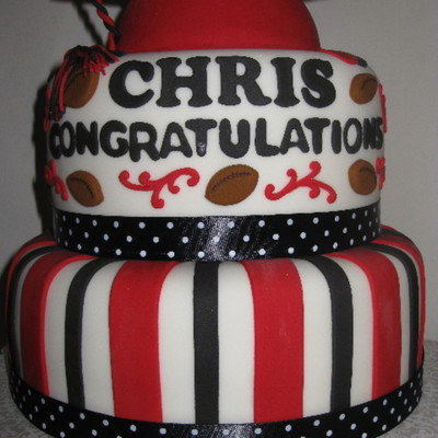 Chris's Graduation Cake
