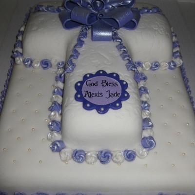 Christening Cake For Alexis