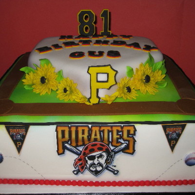 Pittsburgh Pirates Birthday Cake