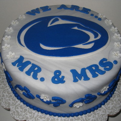 Penn State Grooms Cake