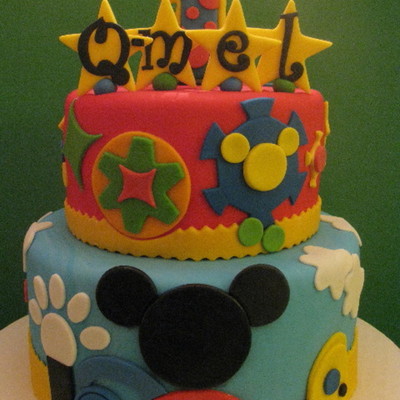 Mickey Mouse Club House Cake