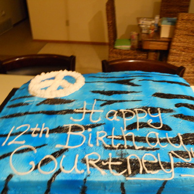 Zebra Bc Cake