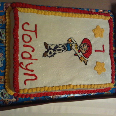 Toy Story Jessie Cake