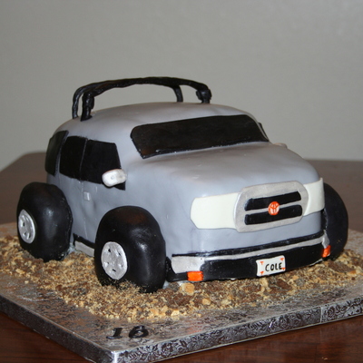 Toyota 4Runner Cake For Sixteenth Birthday
