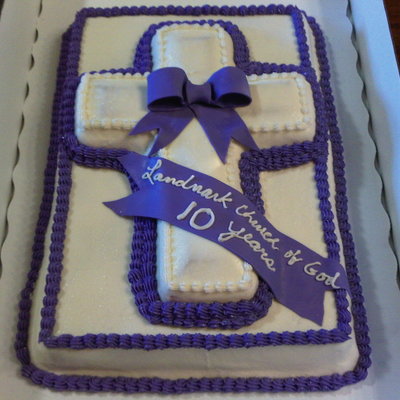 Pastor Anniversary Cake