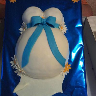 Baby Belly Cake