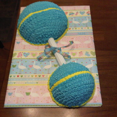 Baby Rattle Cake