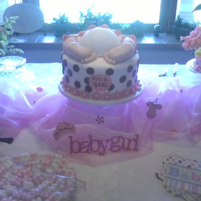 Baby Bottom Cake