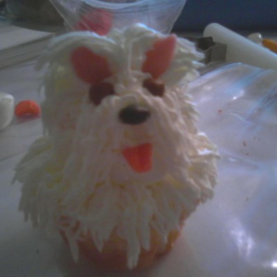 Puppy Cupcake