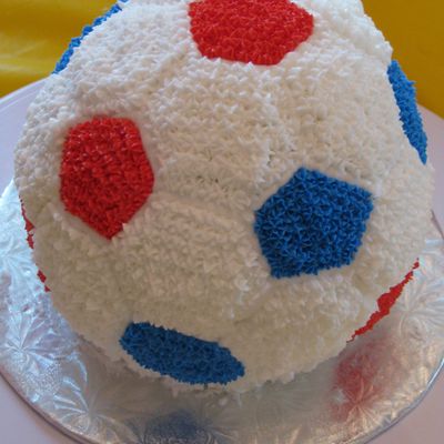 Soccer Ball Cake