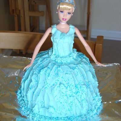Princess Barbie Cake