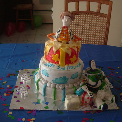 Woody And Buzz Cake