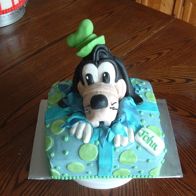 Goofy Birthday Cake