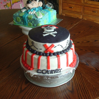 Conners Pirate Birthday Cake