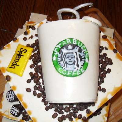 Sarbucks B-Day Cake