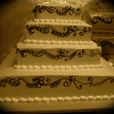 Henna Wedding Cake