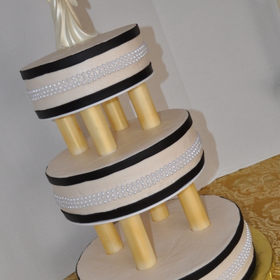 New Years Eve Wedding Cake