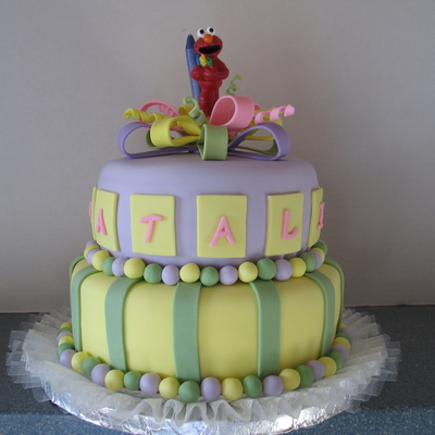 Elmo Cake