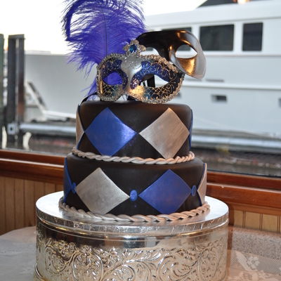 Venice Theme Sweet 16Th Cake