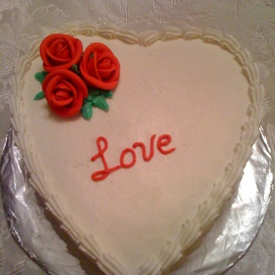 First Heart Cake