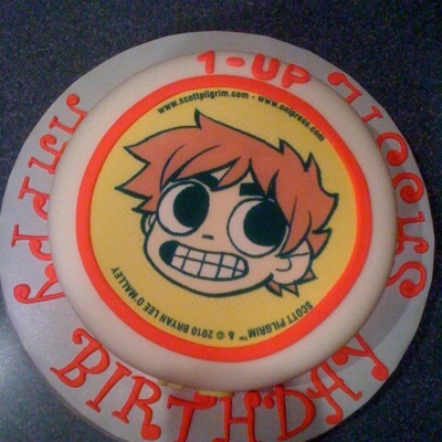 Scott Pilgrim Cake