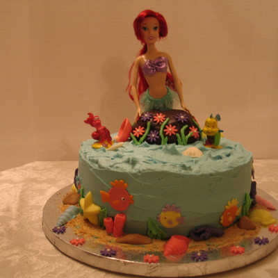 Little Mermaid Cake