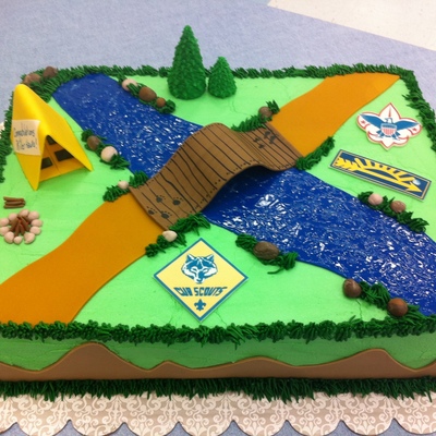 Cub Scouts Cake