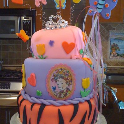 Fancy Nancy Cake
