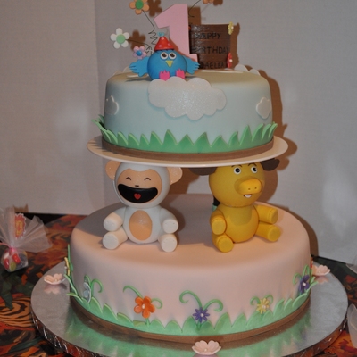 Zee Moose And Hoho Cake