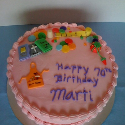 Sewing/books & More Cake