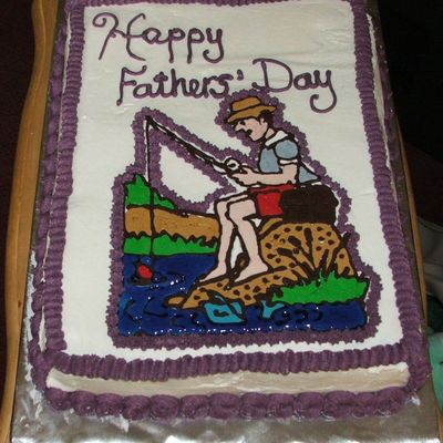 Fathers' Day Cake For My Hubby