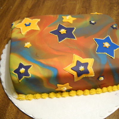 Tie Dye Cake