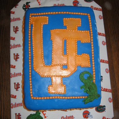 Florida Gator Cake