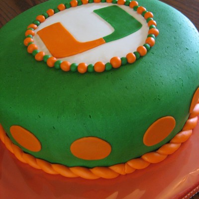 University Of Miami Cake