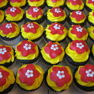 Hawaiin Theme Cupcakes