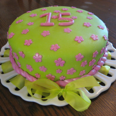 15Th Birthday Cake