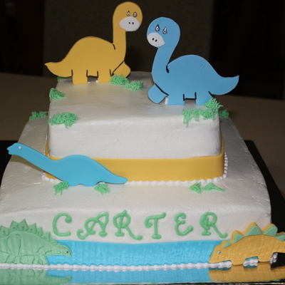 Baby Boy Shower Cake